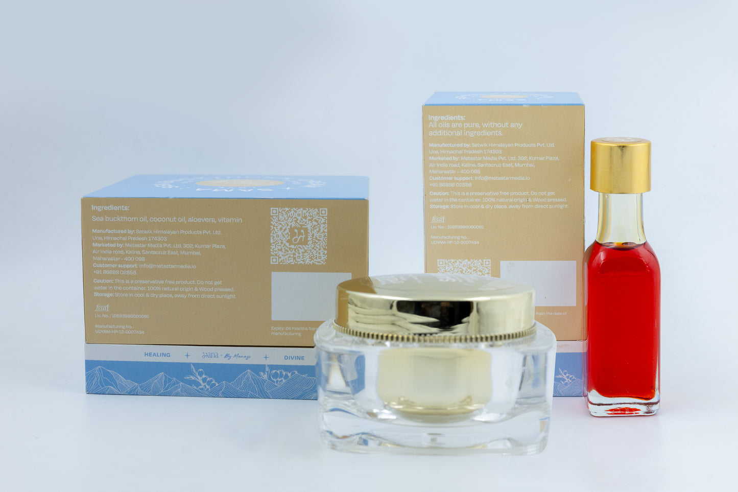 SAMA - Himalayan Sea Buckthorn oil & cream combo