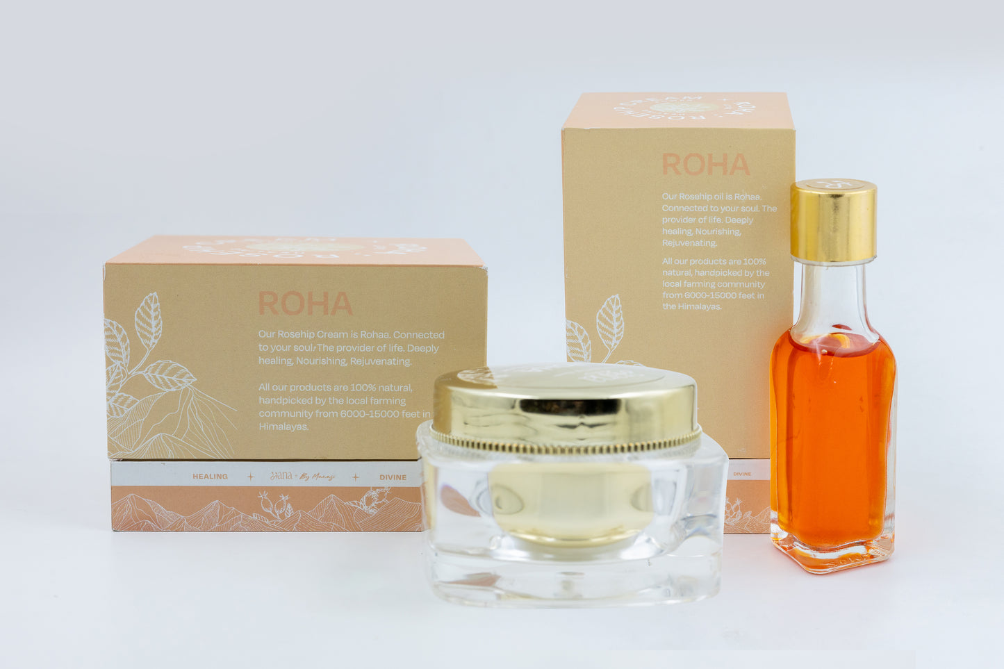 The Ultimate Rosehip Duo for Radiant Skin | Rosehip Cream & Oil